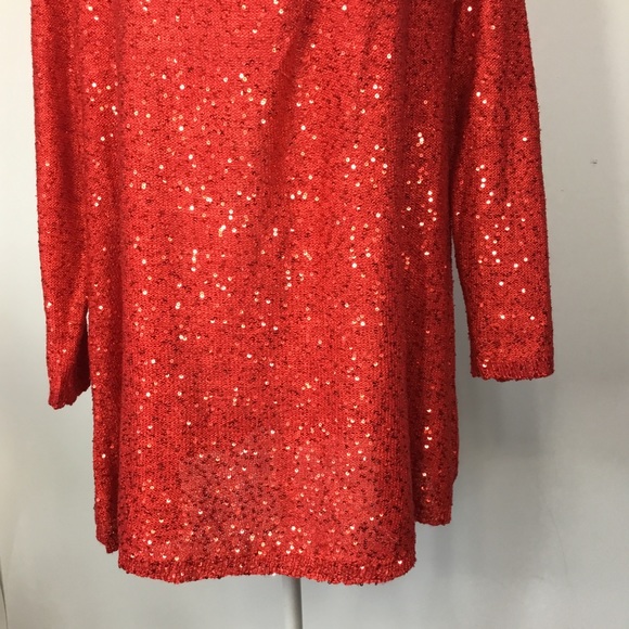 Sequined cowl neck sweater - Picture 4 of 8